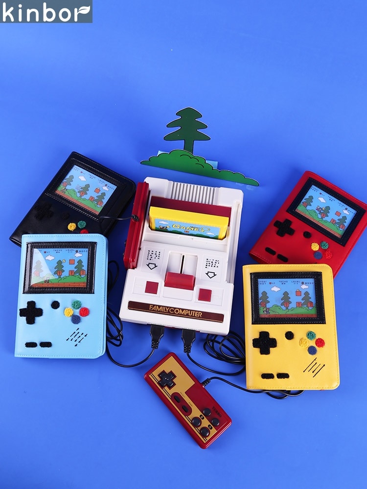 Kinbor A6 Notebook Kawaii Agenda Plan Book Nostalgic Journal Little Overlord Game Console Handbook ежедневник Thicken Planner