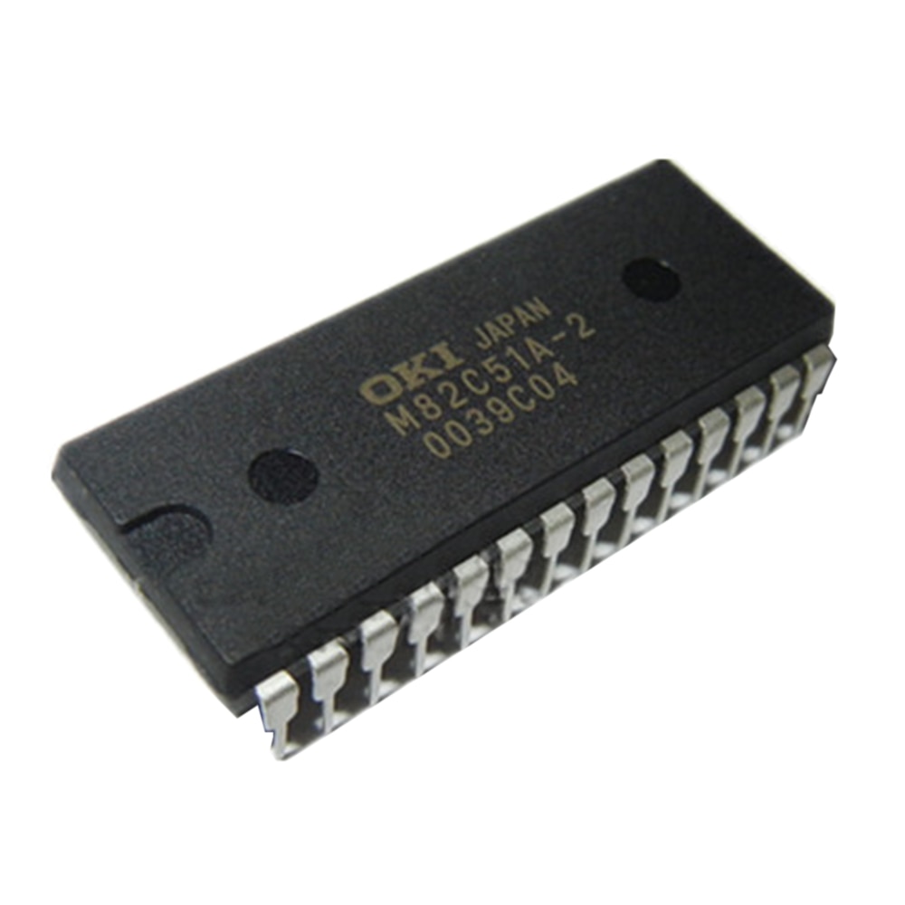 100% New&original M82C51A-2 MSM82C51A-2RS MSM82C51A-2GS-K DIP-28 In Stock