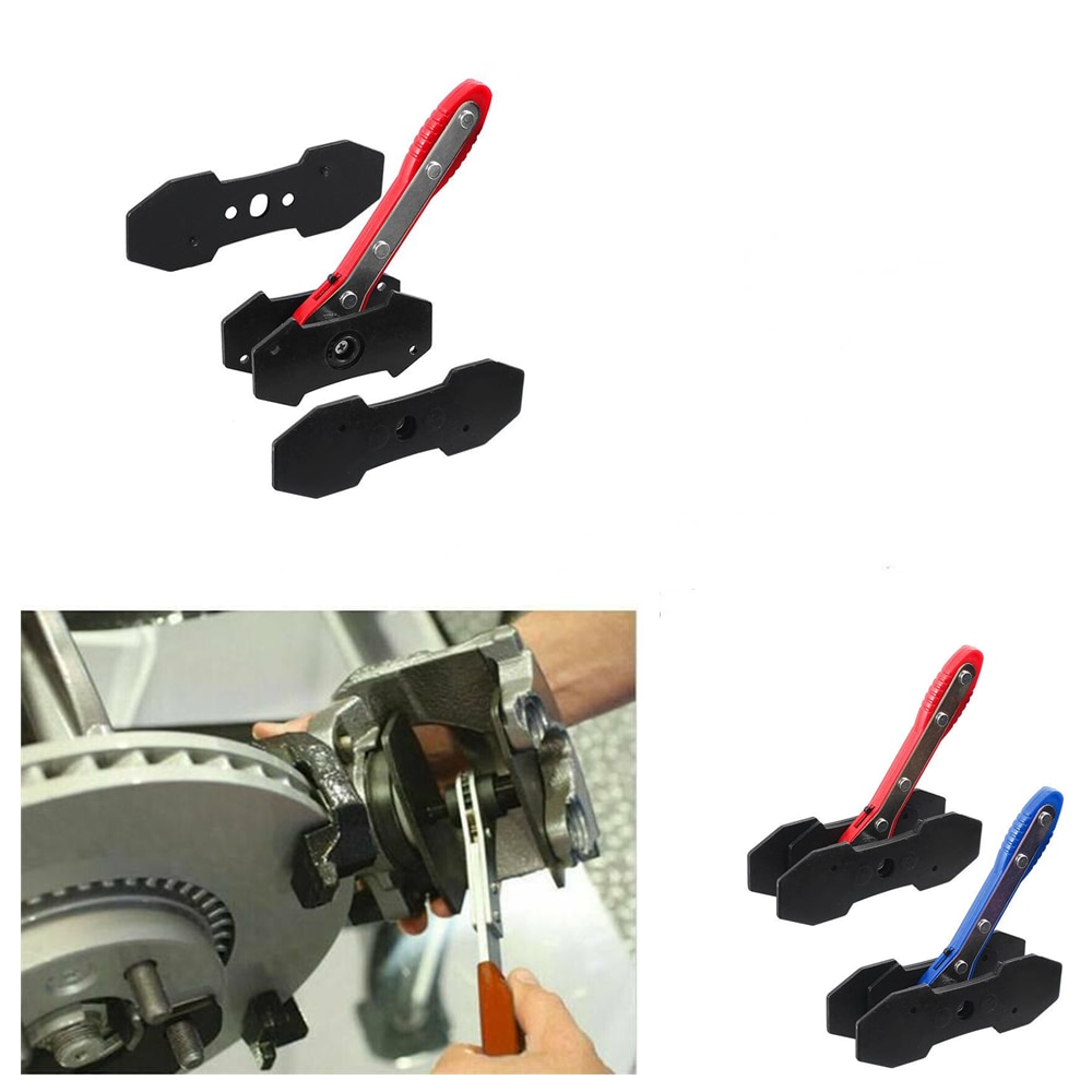 NEW! Car Ratchet Brake Piston Spreader Caliper Pad Portable Install Tool Press，Separators Brake Cylinder Adjusters Repair Tools