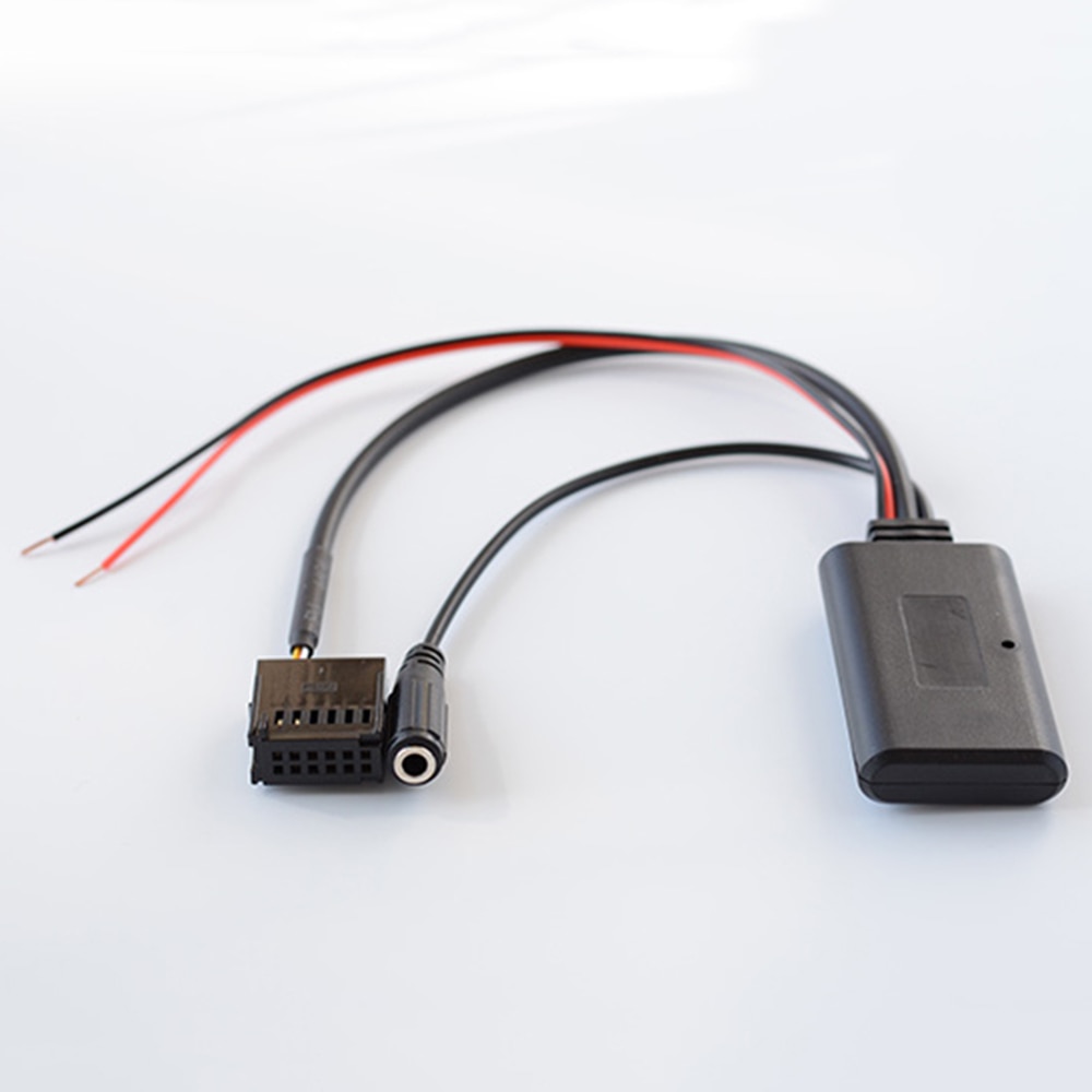 Car Aux Bluetooth 5.0 Audio Receiver Speaker Audio Music Transmitter AUX Auxiliary Cable Adapter + Microphone For Ford Focus