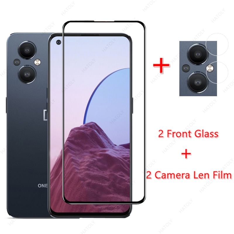 For Glass OnePlus Nord N20 5G Full Cover Tempered Glass One Plus Nord N20 Screen Protector for OnePlus Nord N20 5G Camera Glass
