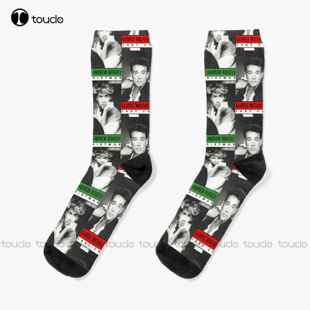 Last Christmas Socks Cool Socks For Men Unisex Adult Teen Youth Socks Christmas Gift Custom Hd High Quality 360° Digital Print