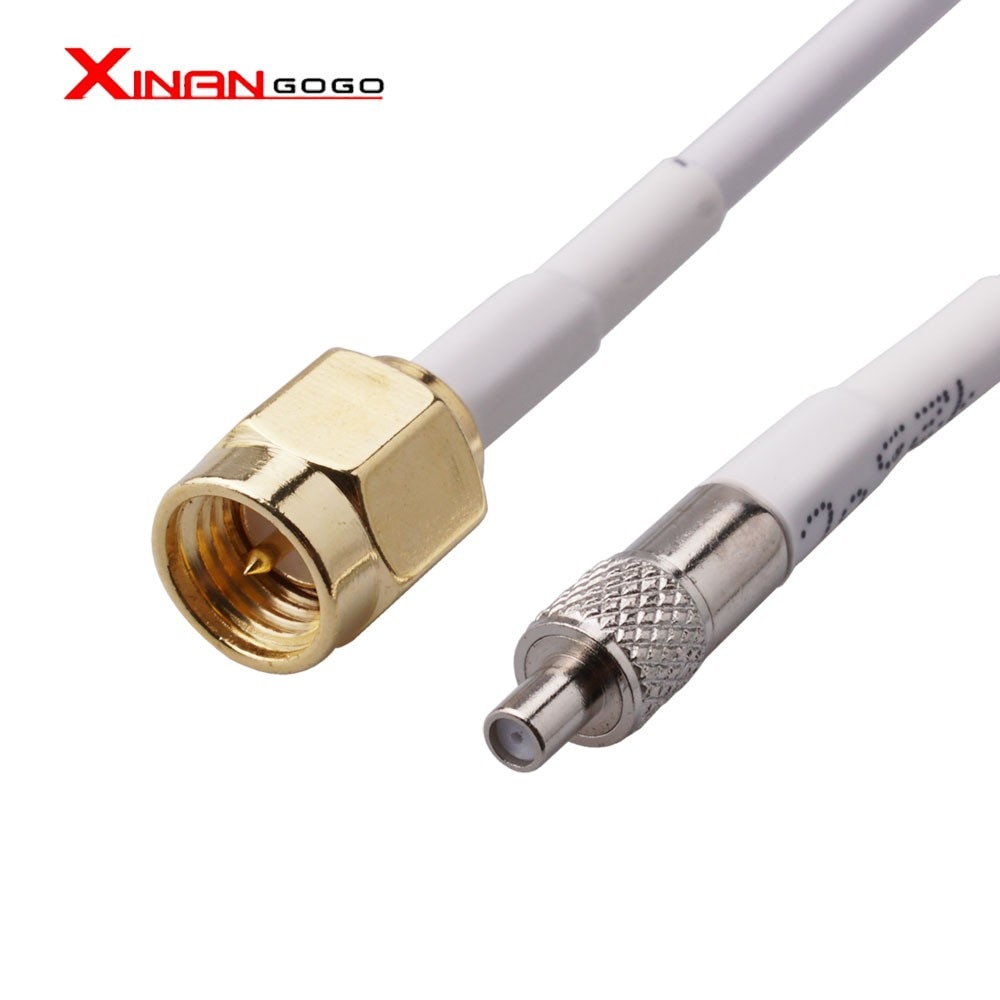Xinangogo RF Coax TS9 Female To SMA male RG174 10cm Cable For 4G 3G Antenna