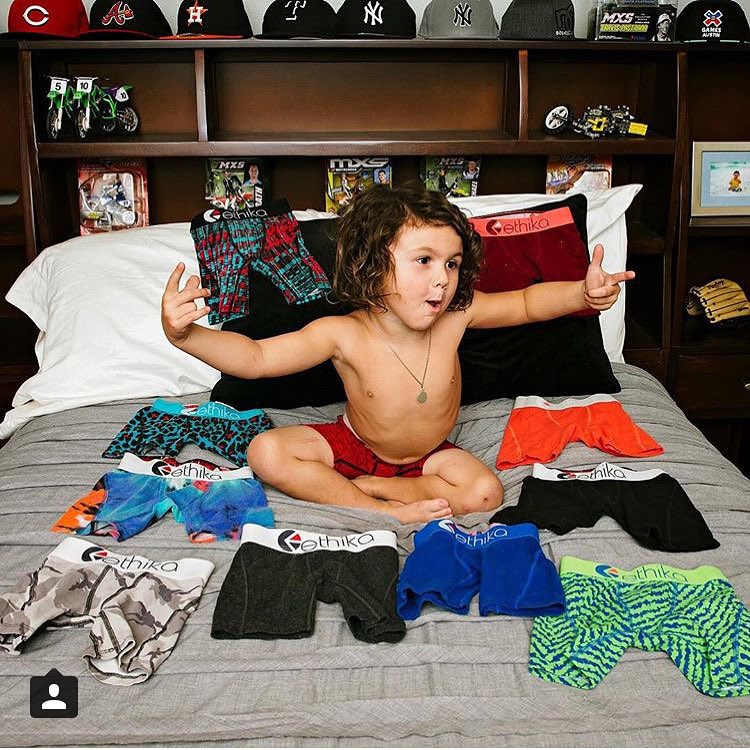 zhcth Ethika Boxers Briefs for Kids Boy Ethika Underwear for Little Boys Sports Shorts Children's Day Gifts