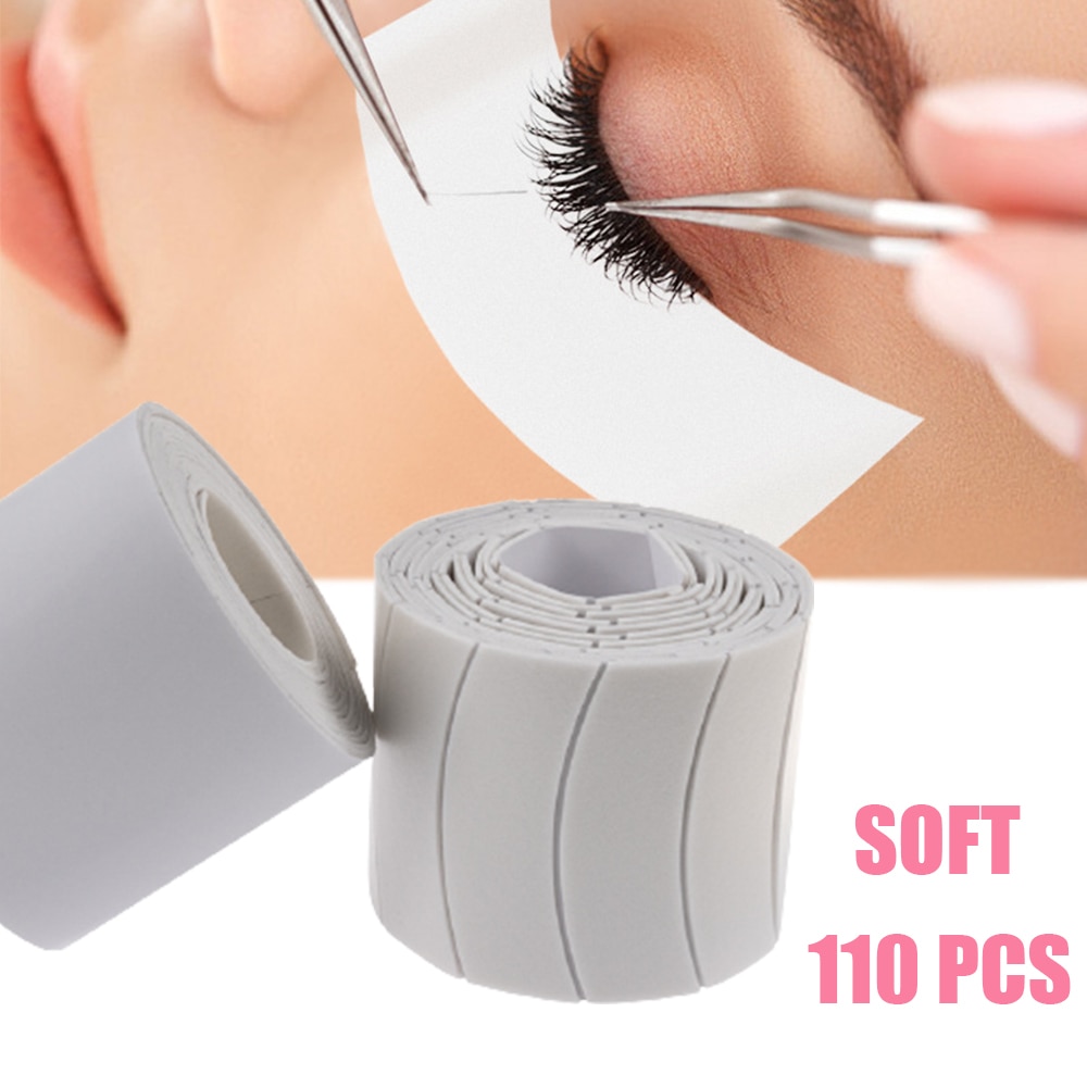 110pcs Eyelash Extension Pads Lint free Grafted Eye Stickers Makeup Tools Patches for Extension Under Eye Pads Paper Patches