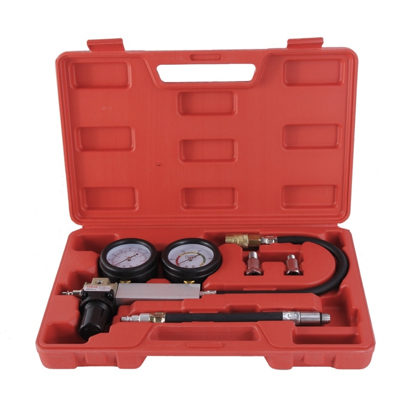 TU-21 Cylinder Leak Detector Test Instrument Engine Leak Test Pressure Gauge Automobile Engine Cylinder Test Tool