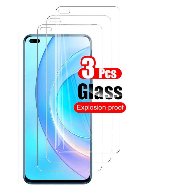 3Pcs Honor 50 Lite Glass Full Cover For Huawei Honor 50 Light Screen Protector On Hono 50lite Protective Glass Honor50 Lit Armor