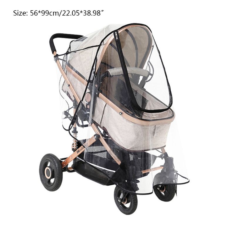 Universal Stroller Rain Cover Trolley Umbrella Raincoat Baby Car Weather Shiel Drop shipping