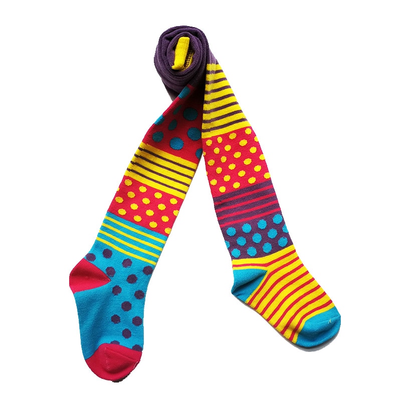 Girls Tights Kids Stockings Srping Autumn Christmas Baby Girl Clothes Striped Toddler Tights for Girls Dot Pantyhose