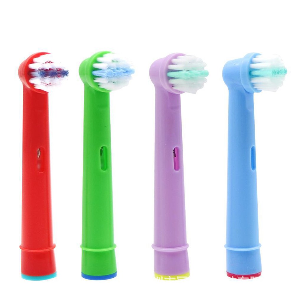 4PCS/LOT Children Teeth Whitening Electric Toothbrush Nozzles Replacement Heads For Oral B EB-10A Pro-Health Stages Tooth Brush
