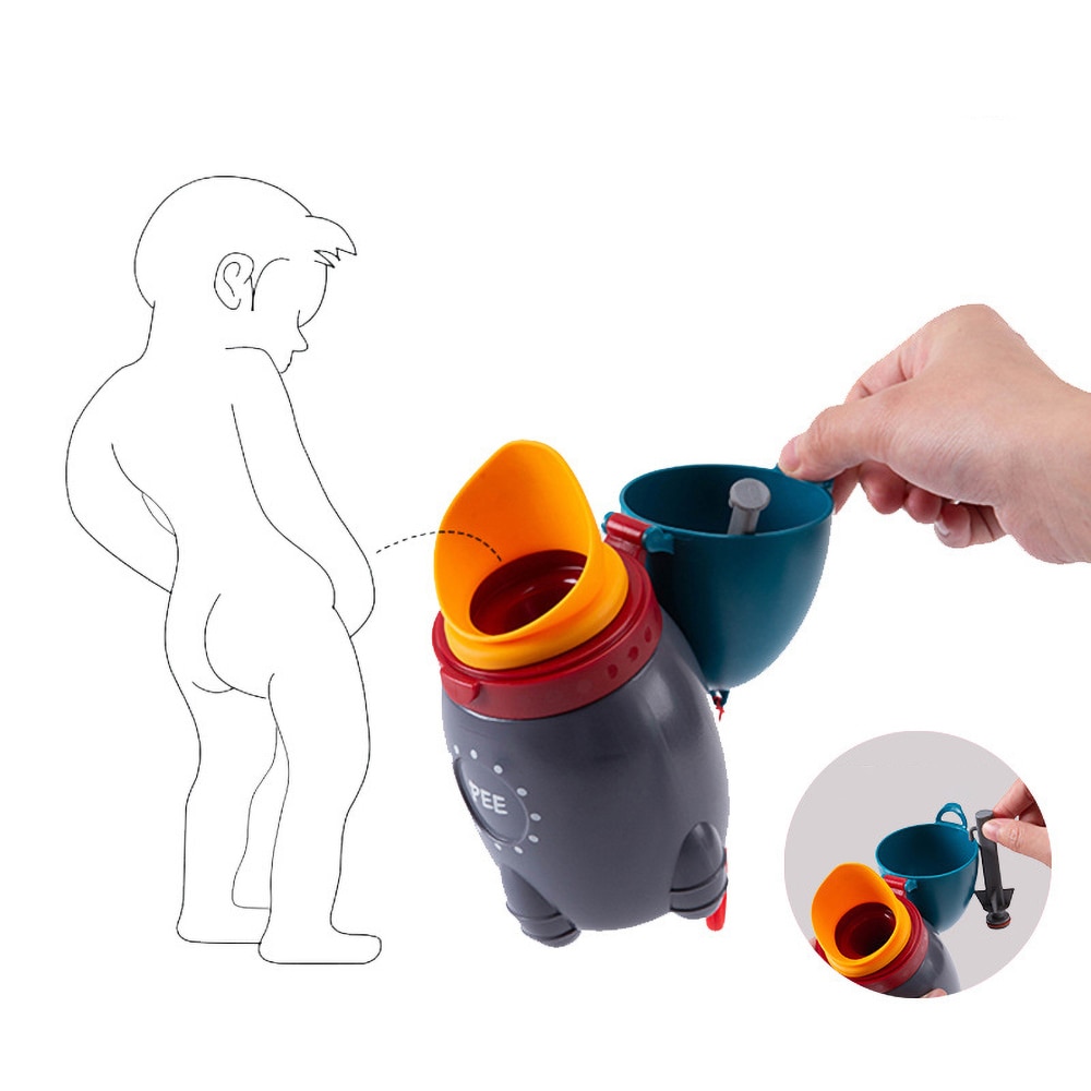 Baby Portable Hygiene Toilet Urinal Boys Pot Outdoor Car Travel Anti-leakage Kids Convenient Toilet Training Potty