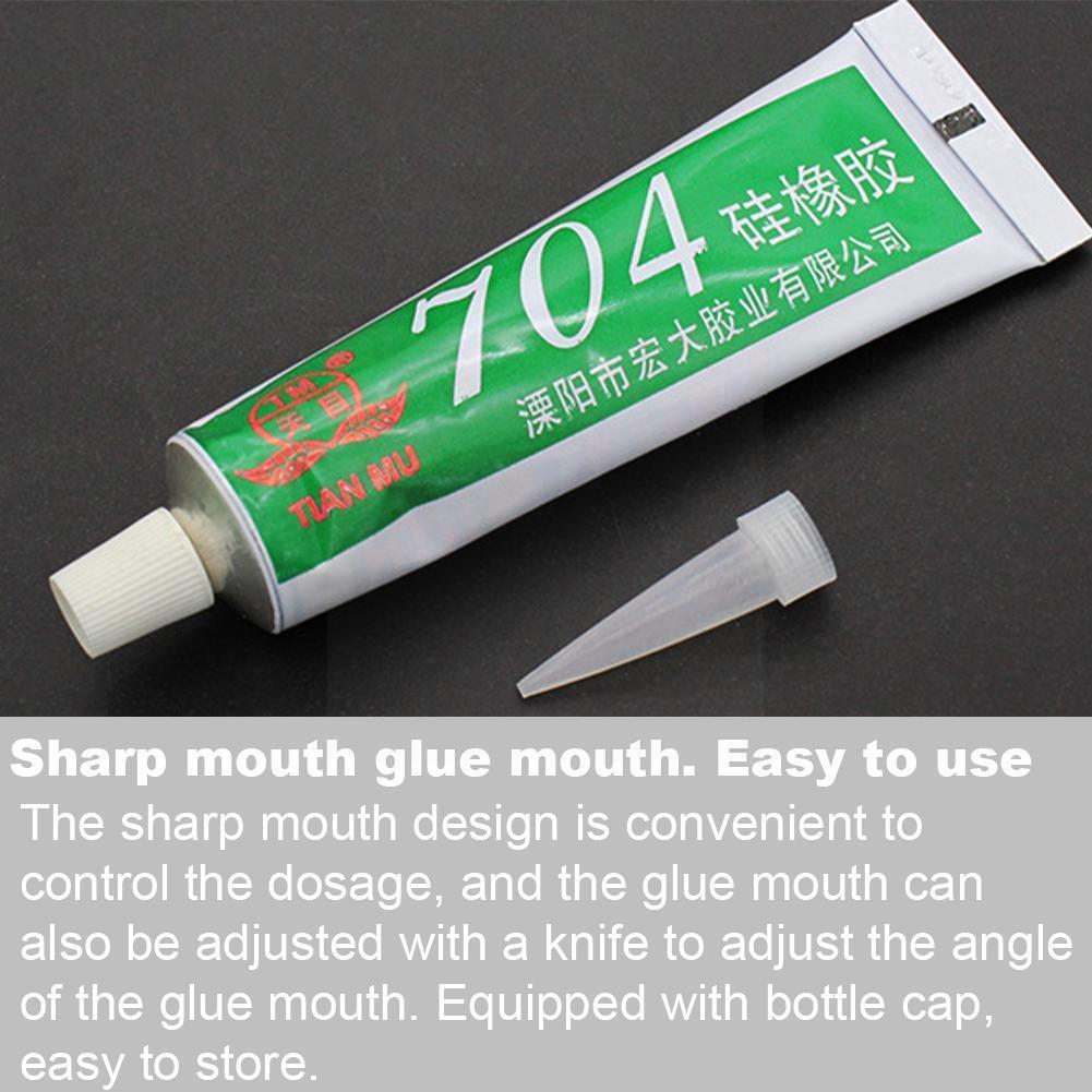 Sealing Glue, 45g, 704 Fixed, High Temperature Resistant, Waterproof Silicone Rubber Insulated, H0k3