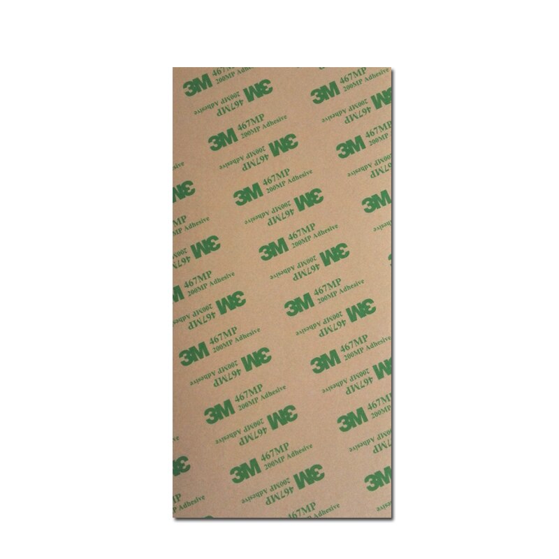 5pcs 10cmx20cmx0.06mm Clear 3M 467 467MP 200MP Double Sided Adhesive Tape
