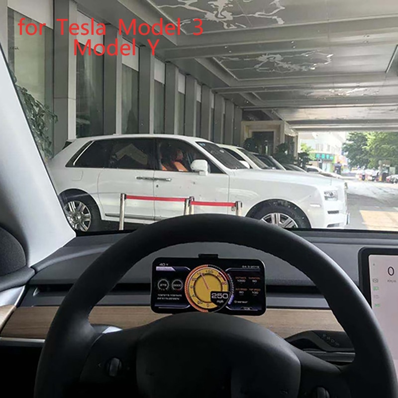 Car 15W Steering Wheel Wireless Charger Phone Panel for Tesla Model 3 Y Fast Wireless Charging Pad Holder