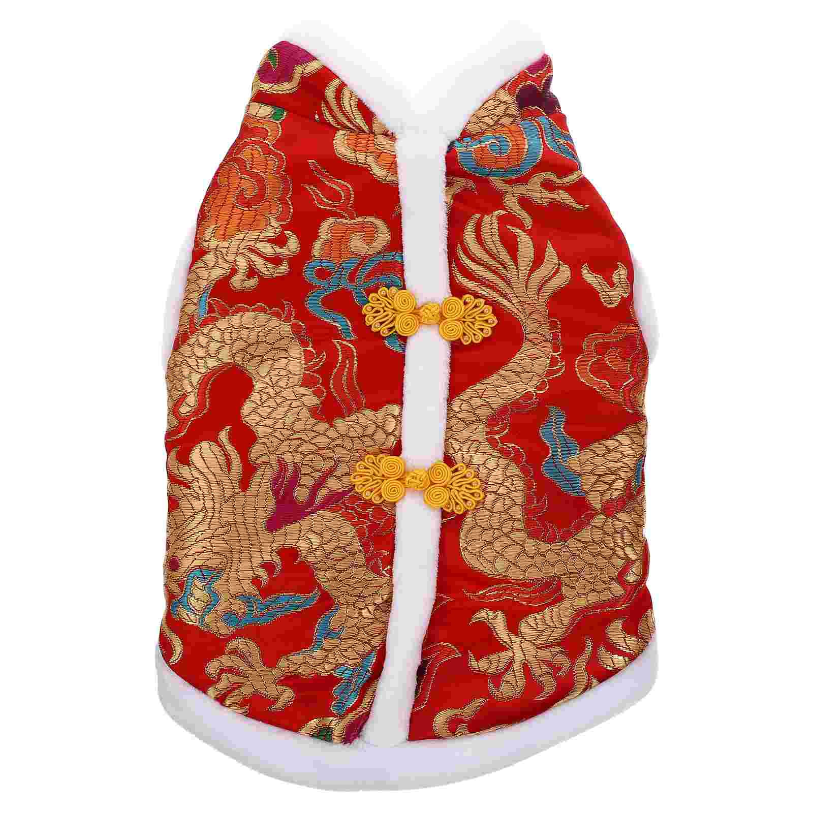 New Year Puppy Dog Outfit Puppy Sweater Adorable Pet Clothing Dog Costume
