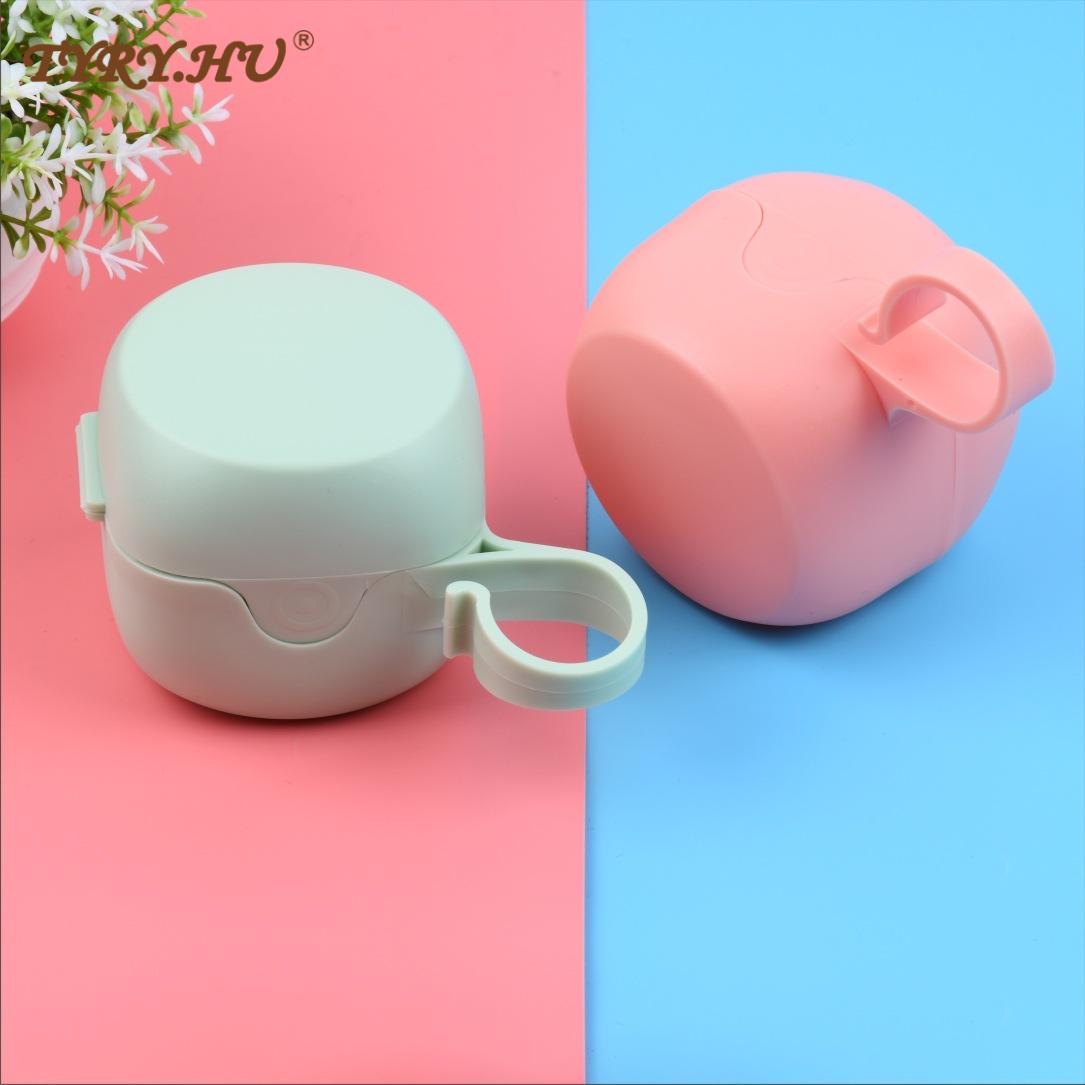 TYRY.HU 4 pcs Portable Baby Infant Kids Pacifier Nipple Cradle Case Holder Travel Storage Box Baby Pacifier Box Pacifier Case