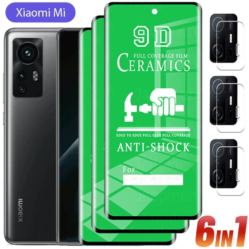 Ceramic Protective Film For Xiaomi 12 Pro Soft Glass Xiomi Mi 11T 12X 12Pro Screen Protector Xiaomi 11 T/11 Lite 5G NE 12 X Pro