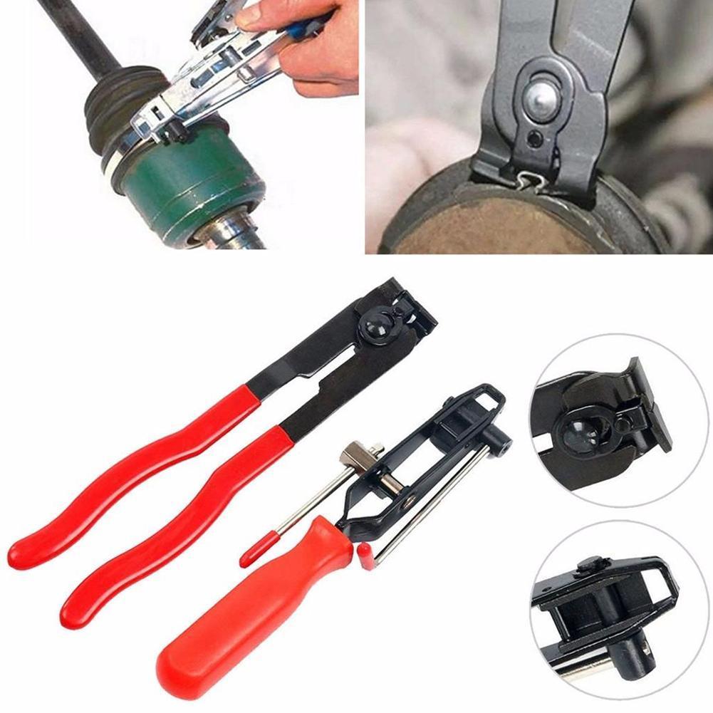 Vise Type Joint Starter Clamp Cage Plier Ball Head Extractor Exhaust Pipe Tweezer Dust Cover Tube Bundle Plier Band Hand Tool