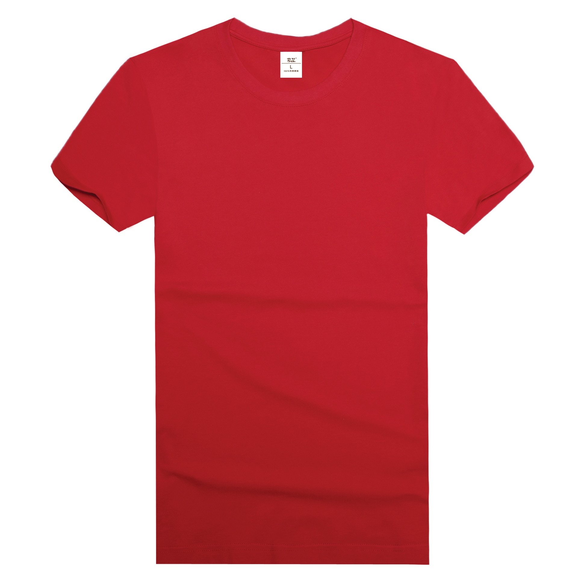 2021 Fall Hot Sale Combed Cotton Round Neck Short Sleeve