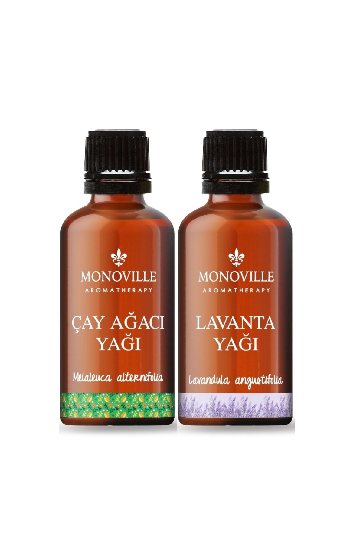 2'li Set Tea Essential Tree Oil 10 ml And Lavender Essential Oil 10 ml 100 Pure