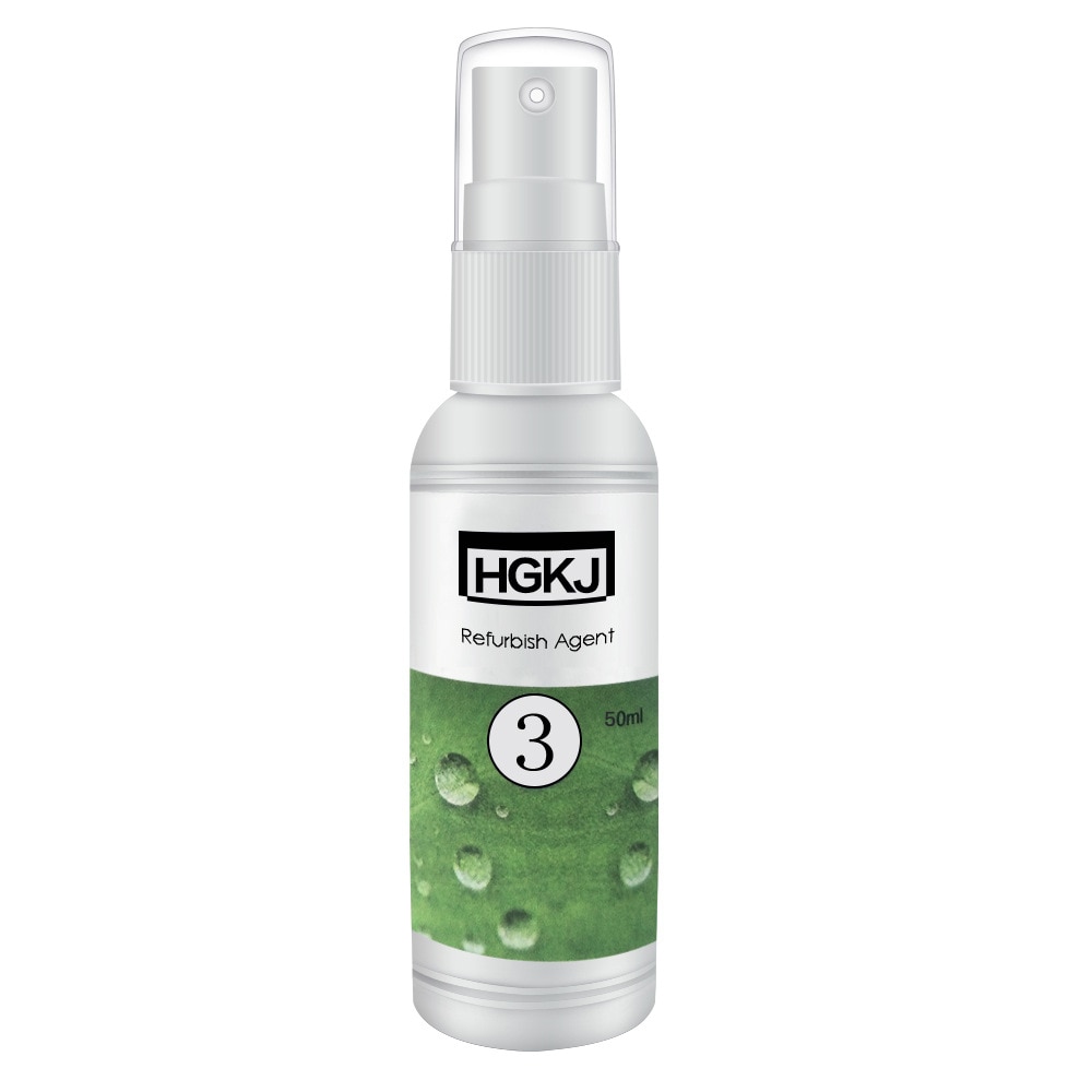 Hgkj-3-50ml plastic part refurbishing agent interior leather maintenance cleaner