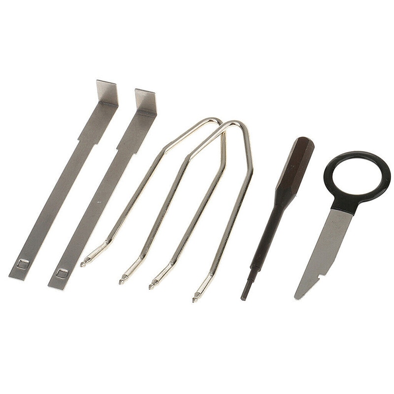 20pcs Stereo Dash CD Player Removal Tool Set Automobile Accessories Car Radio Audio Removal Install Key Kits
