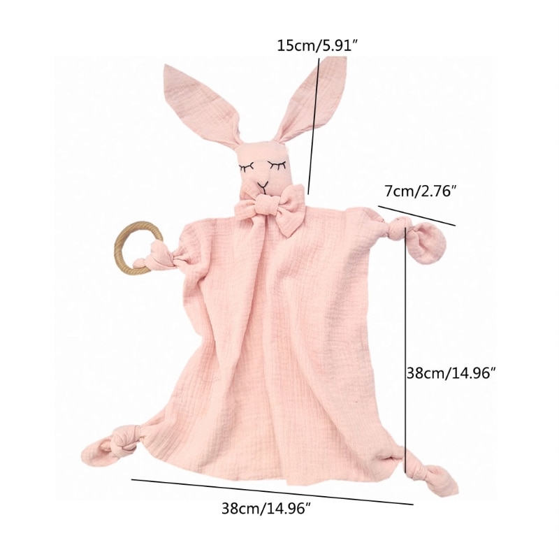HUYU Baby Plush Stuffed Toys Cartoon Soothe Appease Teether Newborn Soft Comforting Towel Sleeping Toys Gift