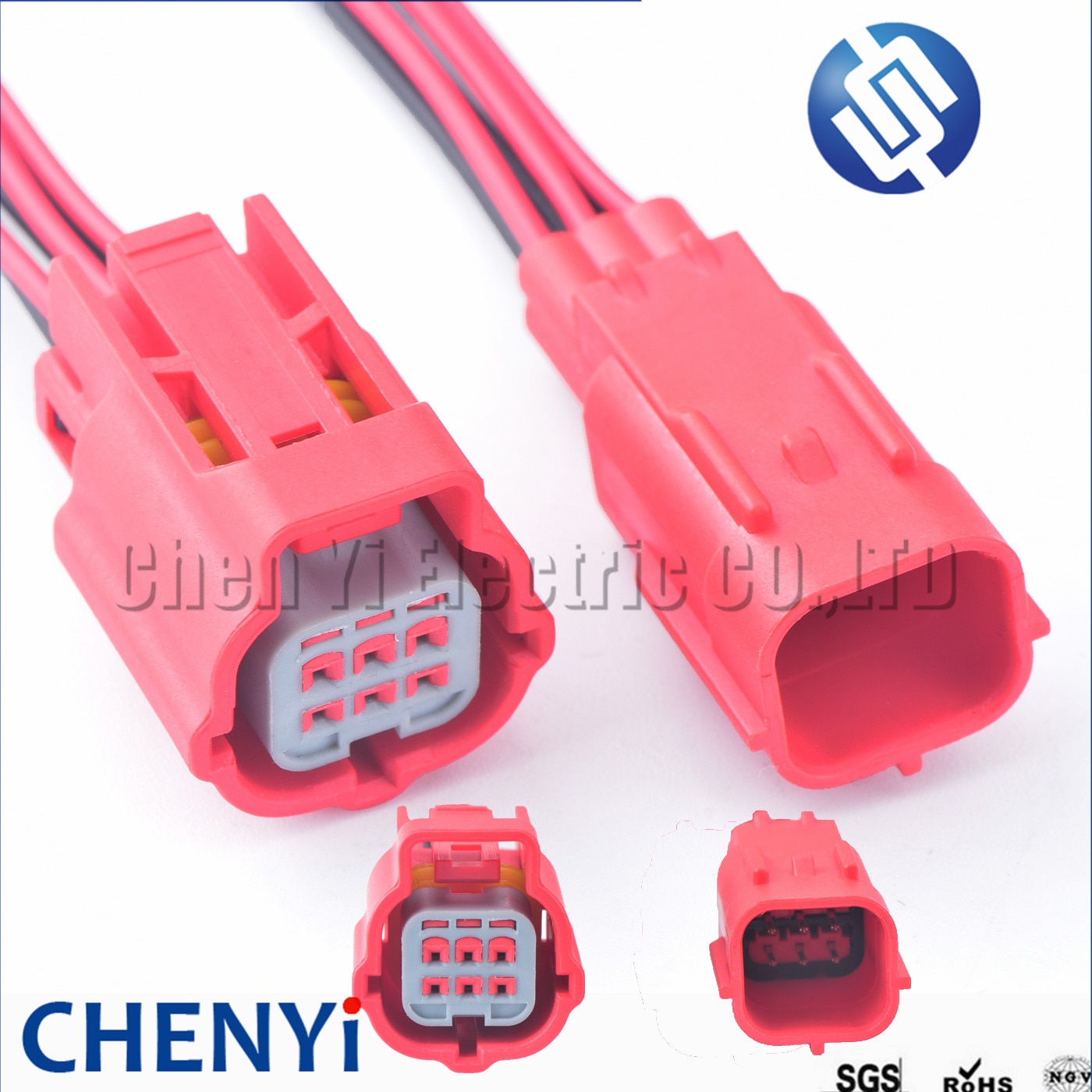 6 Pin Car OBD Diagnostic Plug Auto Universal Socket JST MWT Series OBDII Connection System Automotive Connector for Motorcycles