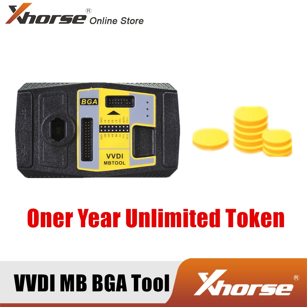 Xhorse V5.1.1 VVDI MB BGA TooL Key Programmer Including BGA Calculator Function Get Free One Year Unlimited Token
