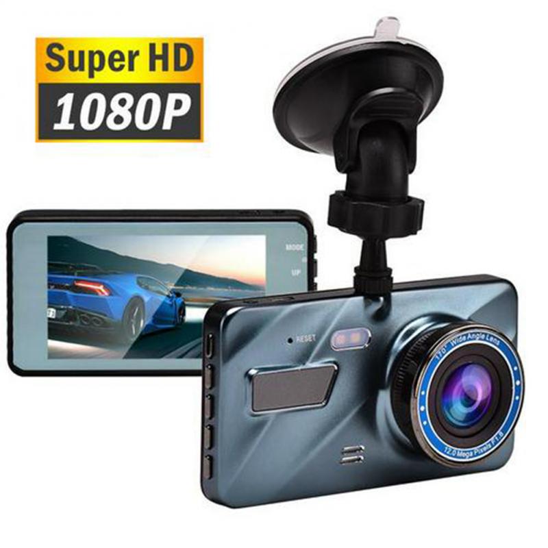 3.6/4inchCar DVR Dash Cam Video recorder Rear View Dual Camera Full HD Car Camera Cycle Recording Night Vision G-sensor Dashcam