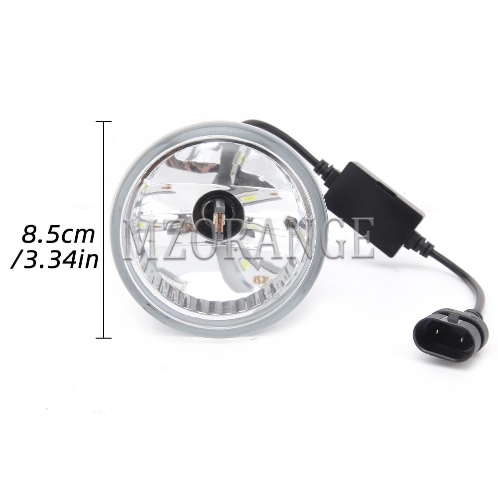 LED Fog Lights for Toyota Prius MR2 Spyder Highlander Echo Fog Lamp Halogen Fog Light Headlight Foglights Driving Lamps