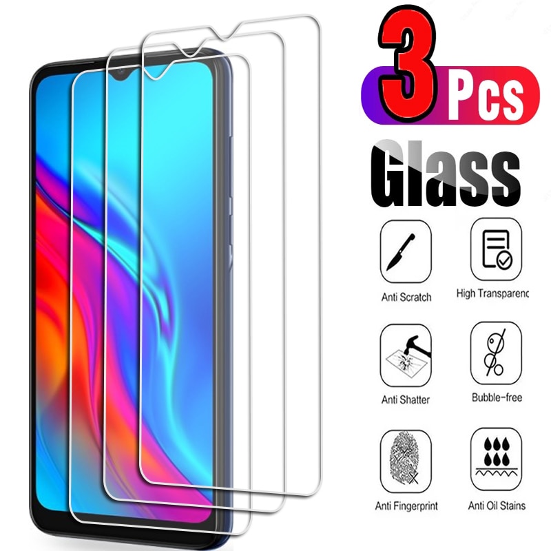 3PCS For TCL 20 5G SE 205 20B 20E 20L 20L+ Plus 20S 20Y L10 Lite 10 10SE 10L PLEX 20SE Tempered Glass Protective Screen Film