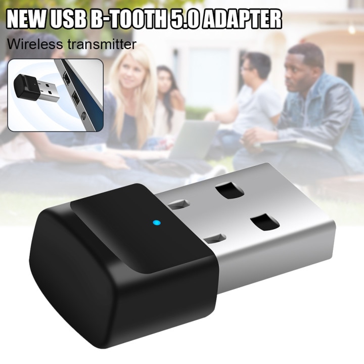 Car Transmitter Receiver Adapter Bluetooth-Compatible 5.0 Plug and Play Wireless Adapter Hands-free Call for Car Audio Headset