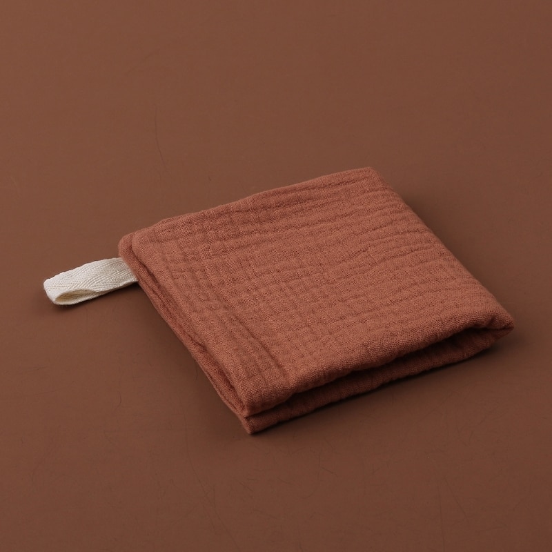 HUYU 5 Pcs Towel Baby Facecloth Baby Bath Towel Handkerchief Cotton Burp Cloth Soft Absorbent Gauze Kindergarten Washcloth