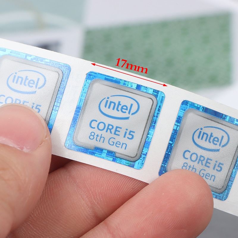 5Pcs Label Sticker Laptop Desktop Cpu Xeon Pentium Processor Labe Logo Celeron Intel Core 8th Generation Core I3 I5 I7