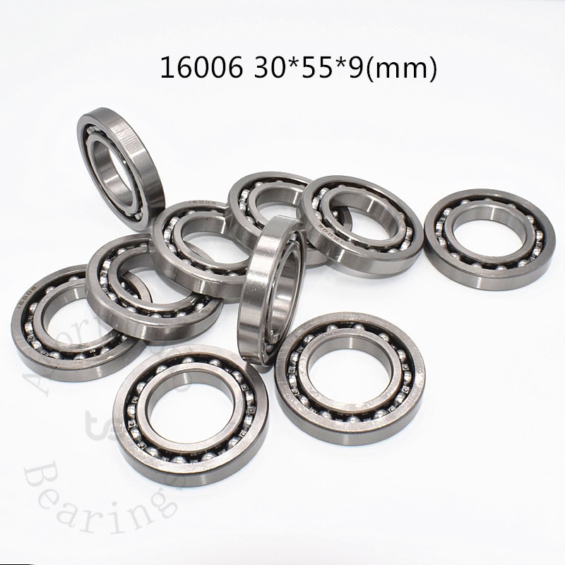 16006 bearing free shipping 30*55*9(mm) 1Piece bearing 16006 chrome steel deep groove bearing