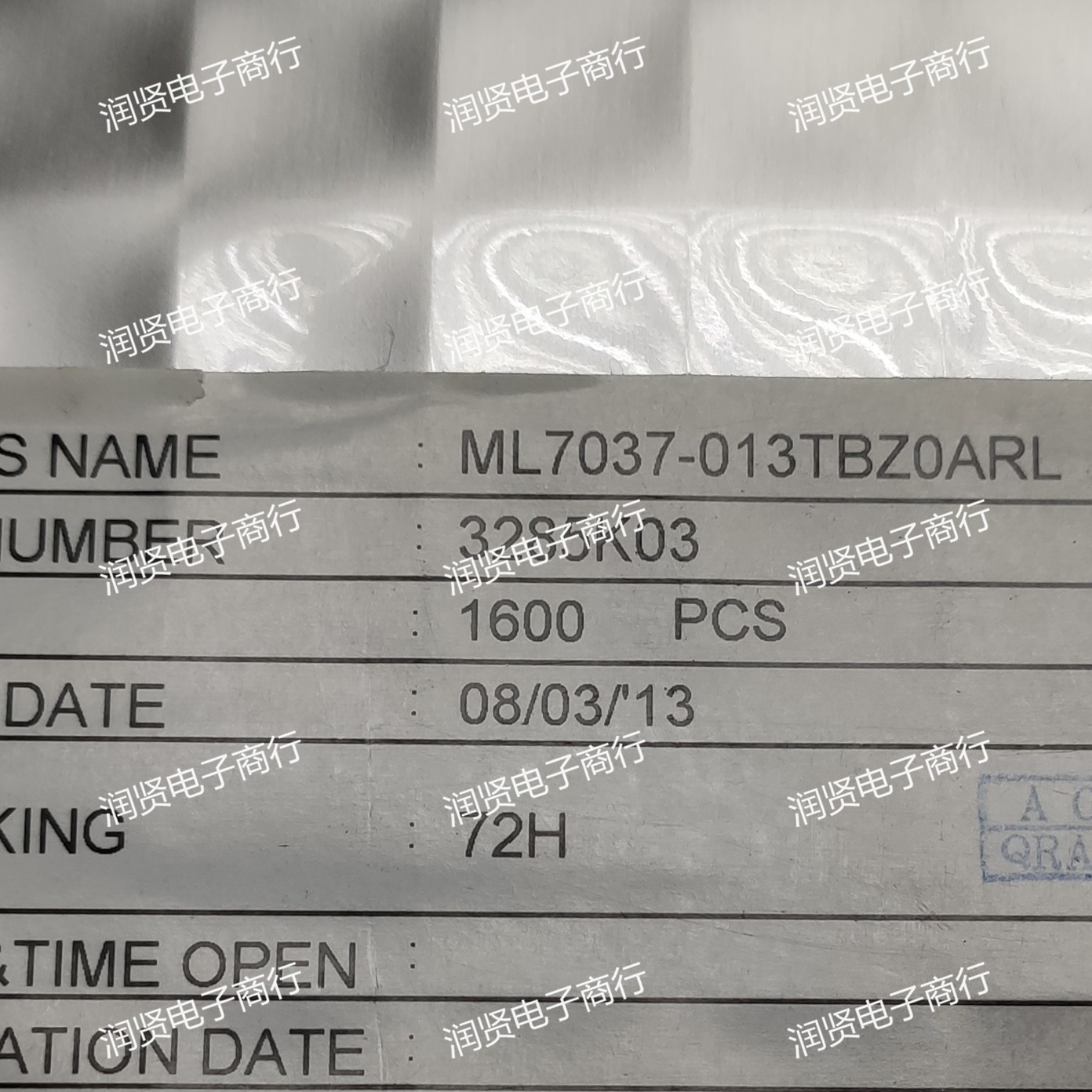 1PCS ML7037-002 ML7037-003 ML7037-013 TQFP64 Brand new original IC chip