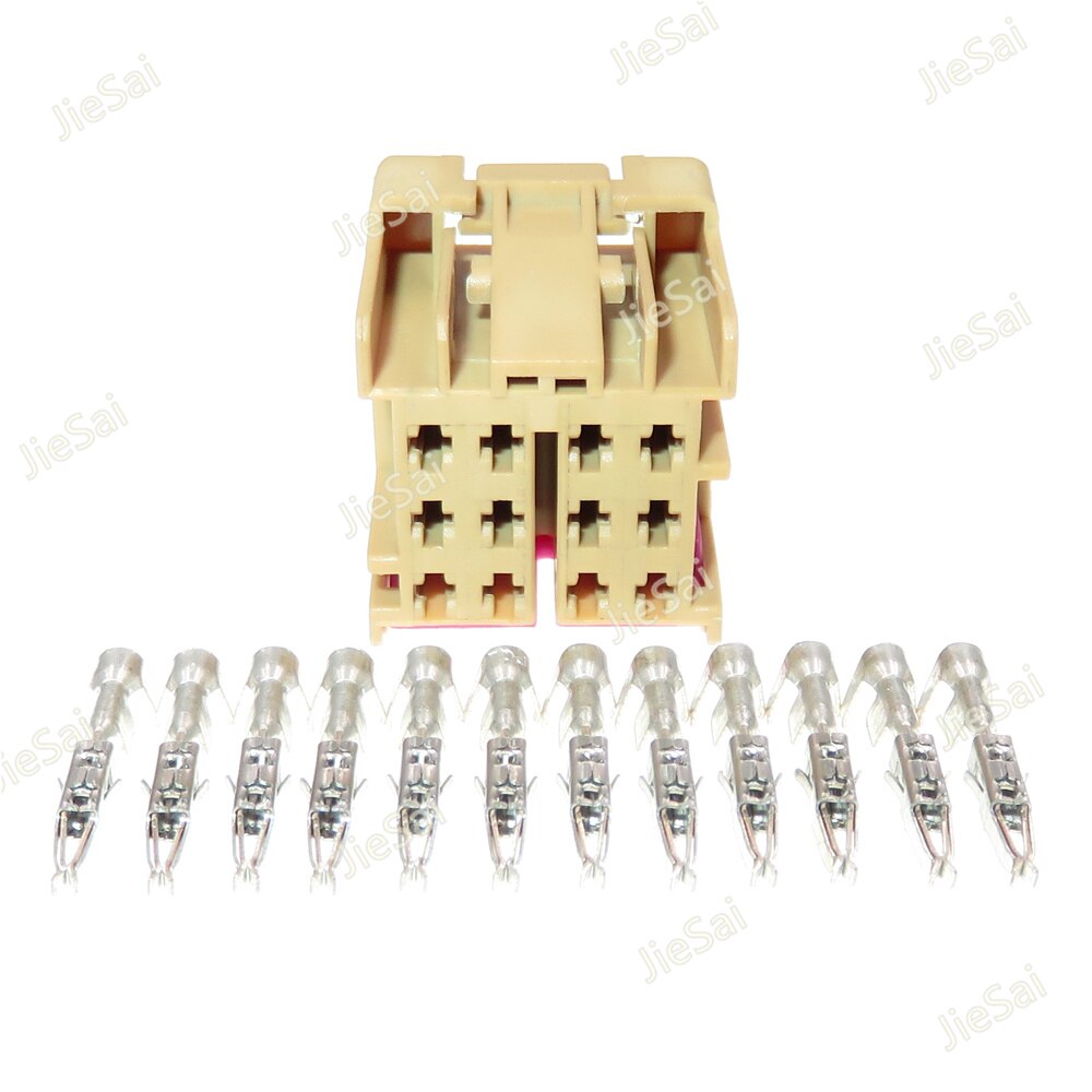 12 Pin 1.5 Series Auto Wiring Terminal Unsealed Socket Car Modification Connector Accessories 969462-2