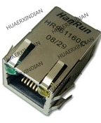 10PCS/LOT Hr961160c SMD SMT RJ45 Network Socket Built-in Network Isolation Transformer with Registration Mast