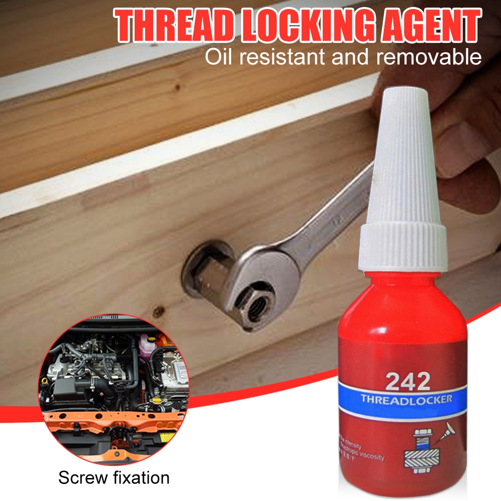 10ml Adhesive Wire Sealing Anti-Corrosion Thread Anti-Pressure Blue 242 Glue Anaerobic Screw Lock New Anaerobic Adhesive