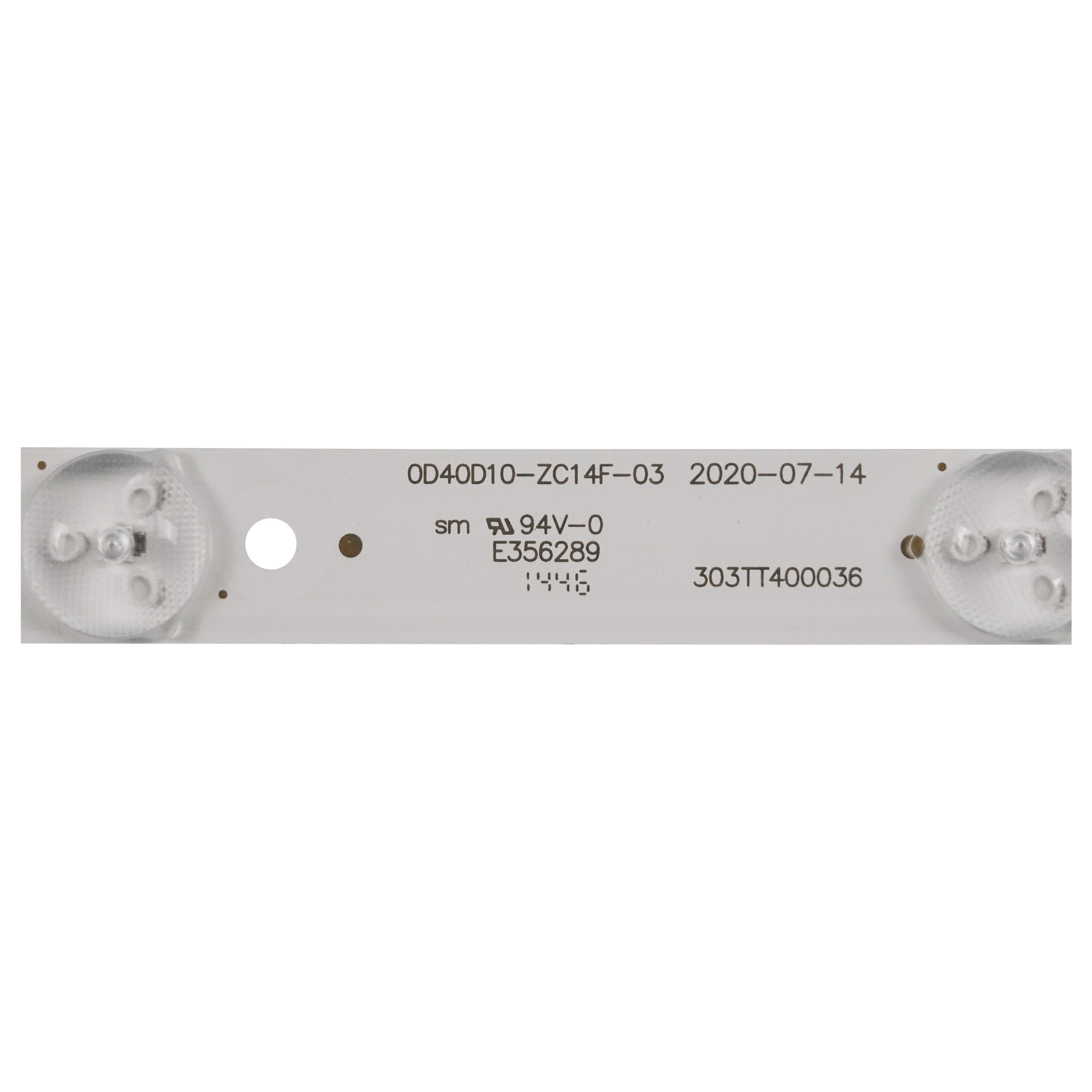 LED Backlight strip 10 lamp for TCL 40'' TV 0D40D10-ZC14F-03 303TT400036 303TT400035 L40F3302B LE40F16 035-400-3528-D 