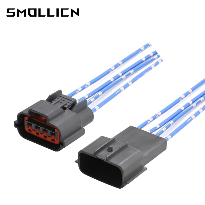 1-50 Sets 4 Pin (2.2) Gasoline Pump Plug Alternator Repair Connector Oxygen Sensor Socket For Nissan Mitsubishi 6098-0144