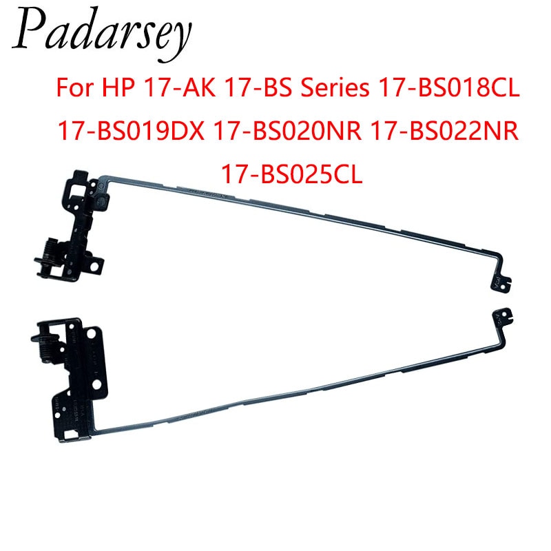 Padarsey Replacement Laptop Left & Right LCD Hinge for HP 17-AK 17-BS 17-BS018CL 17-BS019DX 17-BS020NR 17-BS022NR 17-BS025CL