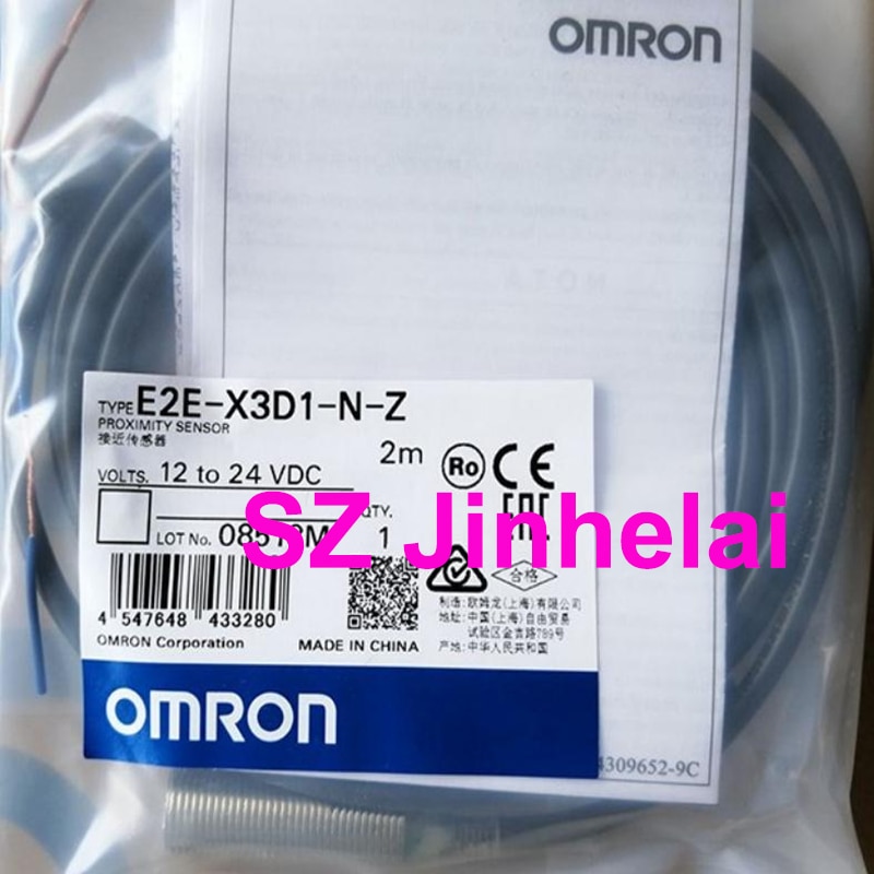 OMRON E2E-X3D1-N-Z Authentic original Proximity switch Proximity sensor 12-24VDC 2M