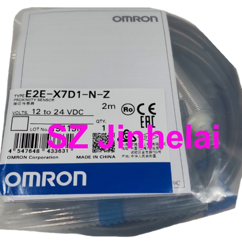 OMRON E2E-X7D1-N-Z Authentic Original Proximity Switch Sensor 12-24VDC 2M