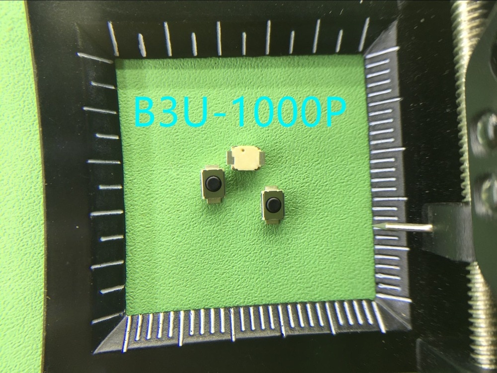 200PCS B3U-1000P original ultra-small patch 2-pin touch switch 3*2.5*1.6 micro-button 2P