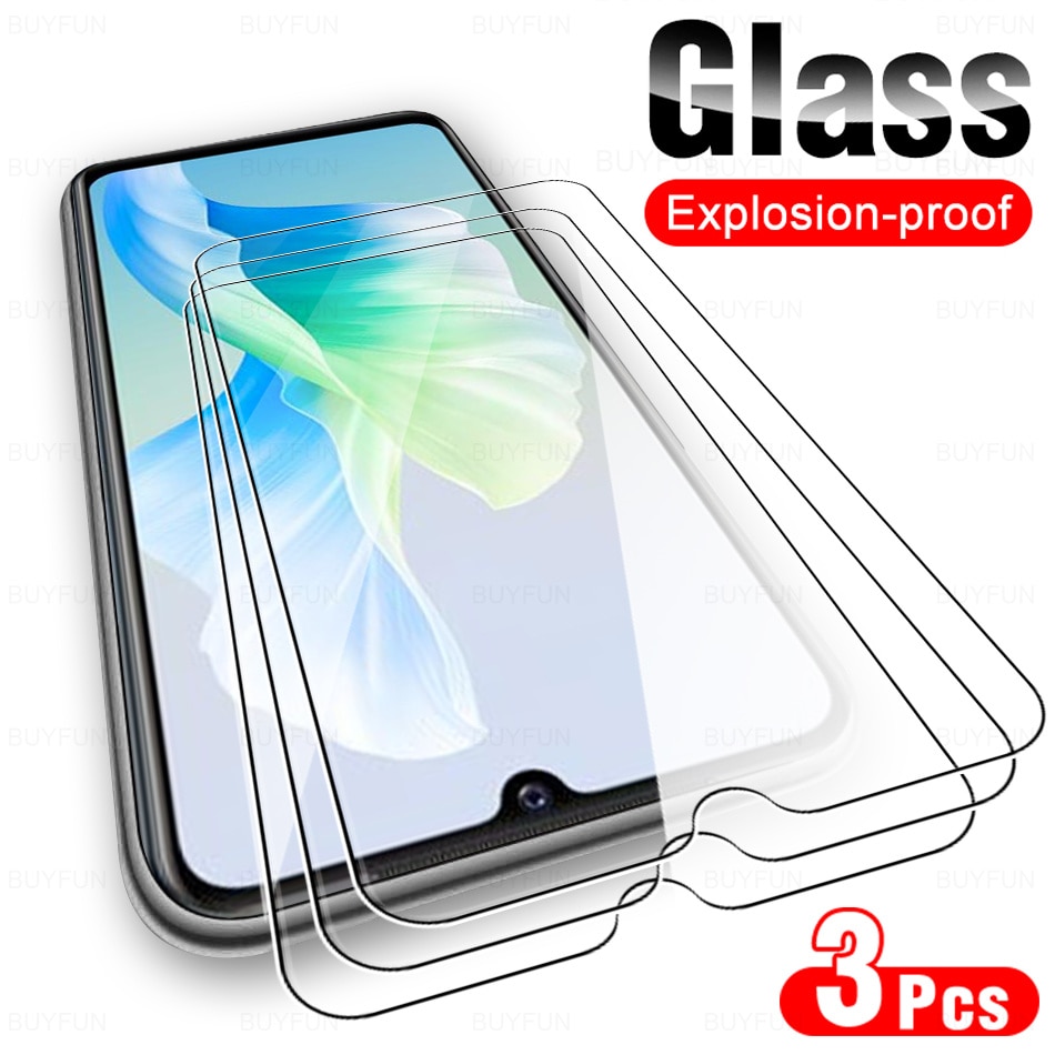 3PCS Protective Glass For Vivo V23e 5G 6.44" Screen Protector For Vivo V 23e V23 e VivoV23e 4G Safety Clear Tempered Film C