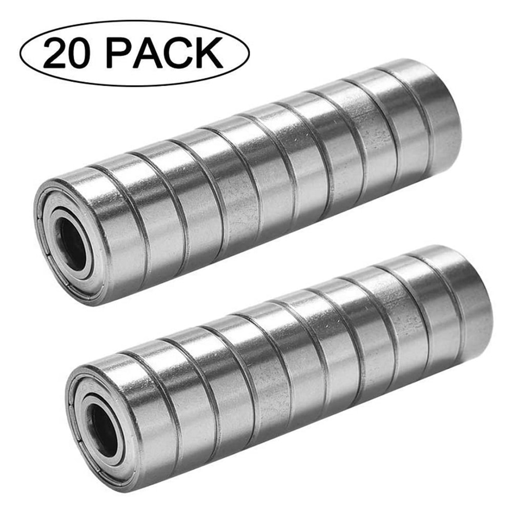 10-40pcs Ball Bearings 608ZZ 623ZZ 626ZZ 687ZZ 607zz Deep Groove Miniature Bearings For Skateboard Scooter 3D Printers Bearings