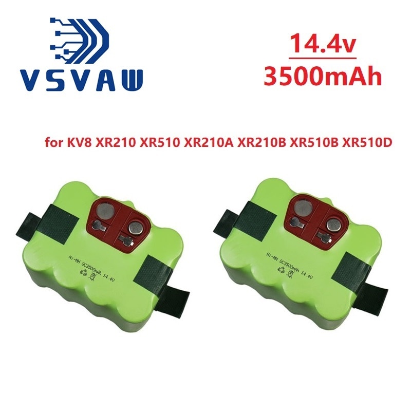 14.4V 3500mAh SC Ni-MH rechargeable battery pack for KV8 XR210 XR510 XR210A XR210B XR510B XR510D Vacuum Cleaner Sweeping Robot