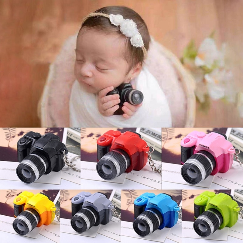 Newborn Photography Props Baby Mini Camera SLR Cameras for Baby Fotografia Studio Shooting Photo Prop Accessories